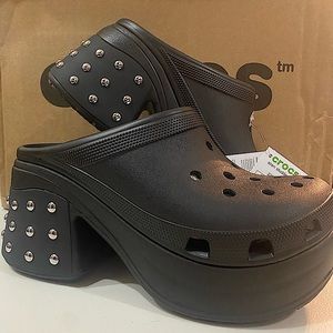 Crocs siren studded clogs and charms